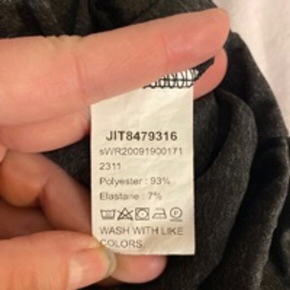 Minimalist Black Drawstring Lounge Shorts Shein Size Small Soft Stretch - Picture 4 of 5